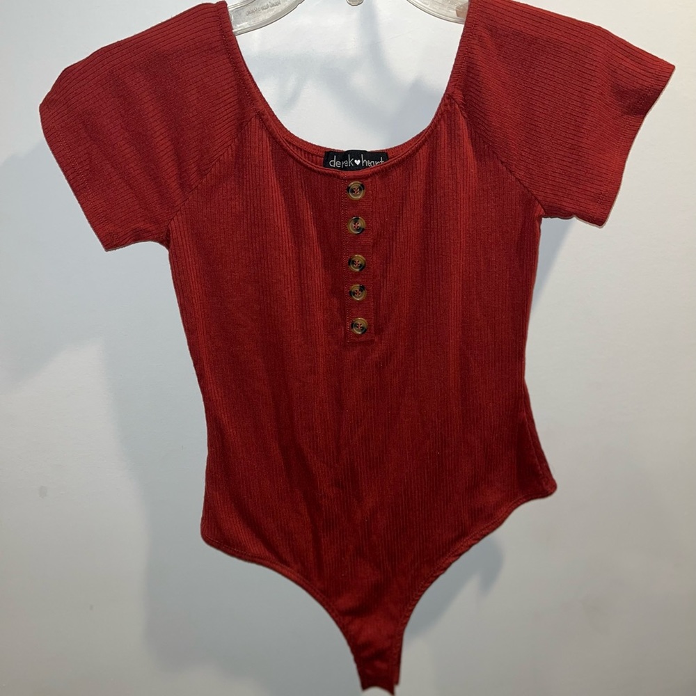 Derek heart bodysuit